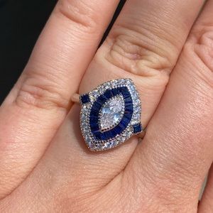 Ross-Simons Vintage inspired CZ ring